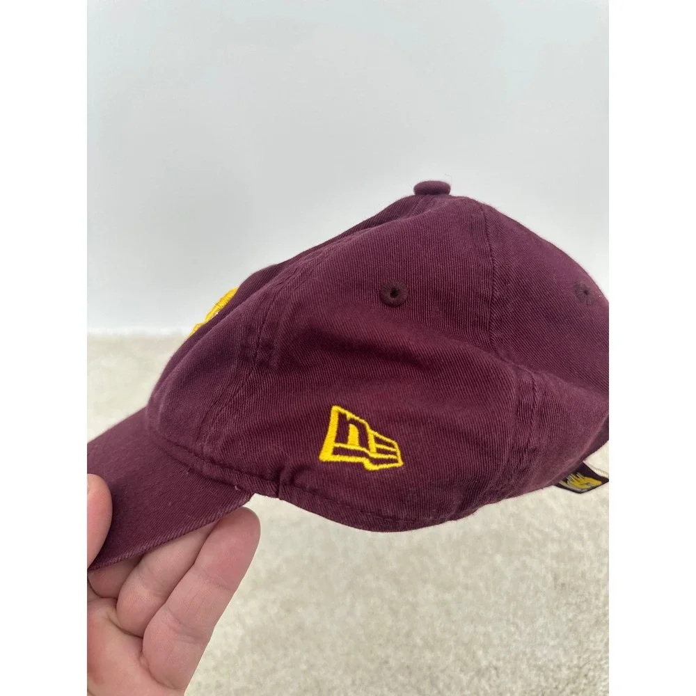 New Era maroon gold